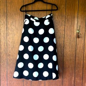 HD in Paris polka dot A-line/Maxi Skirt